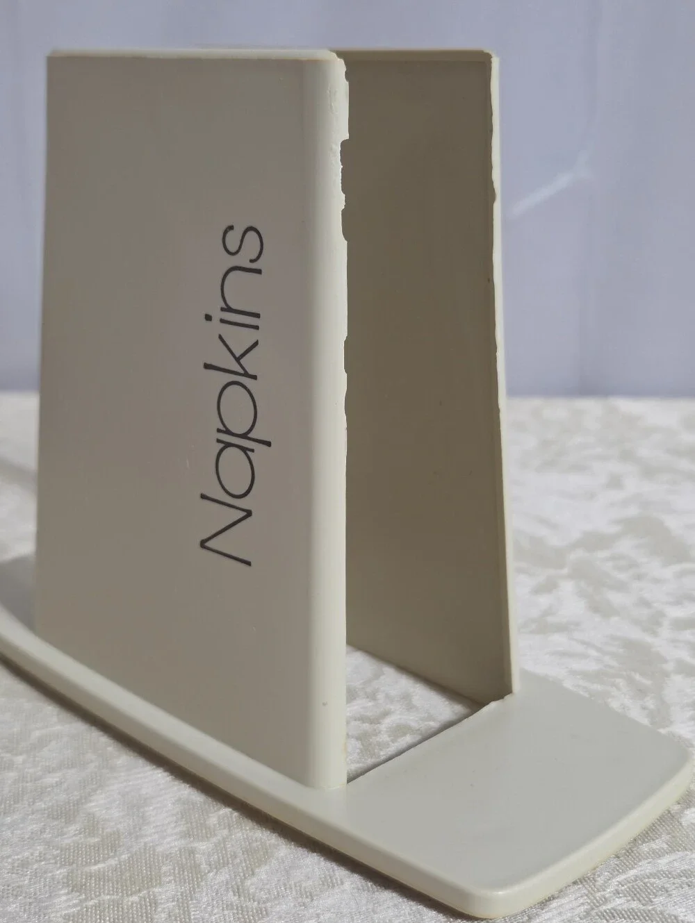 Retro Vintage 70's Tucker Housewares Plastic Napkin Holder